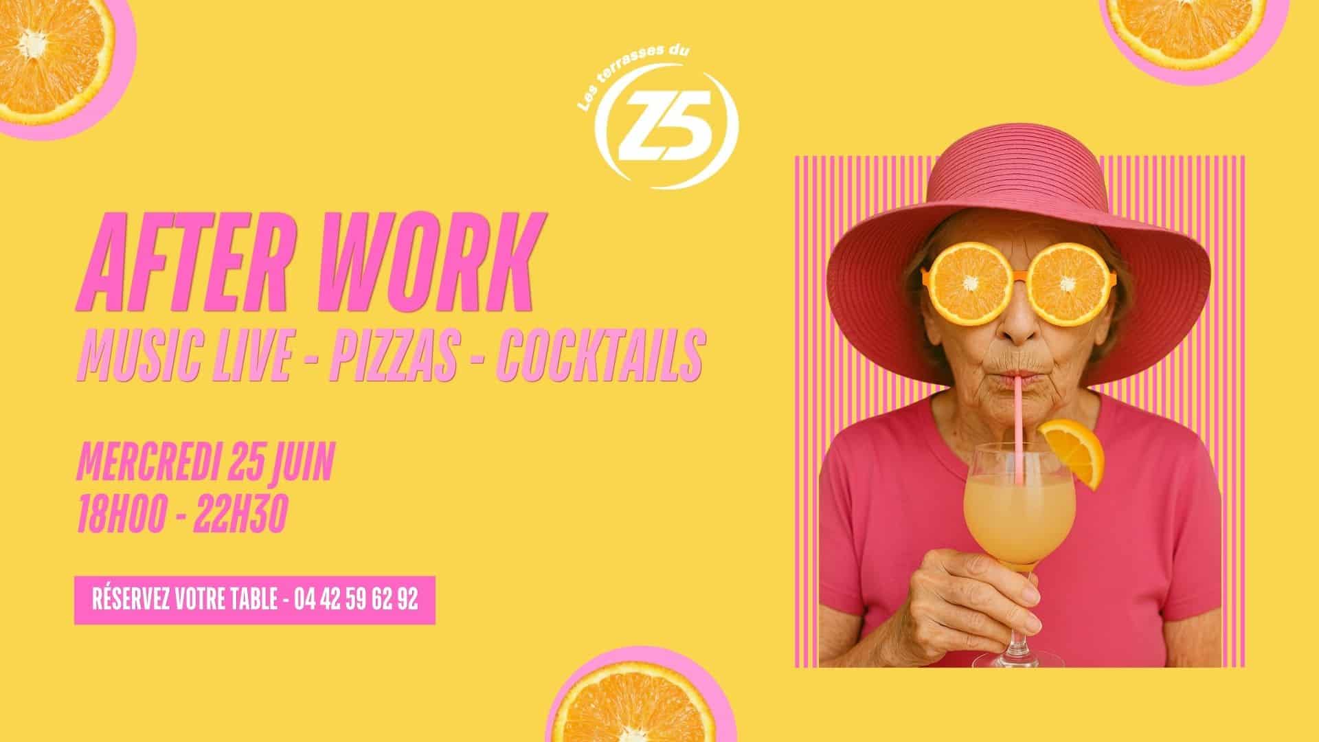 Orange Minimaliste Fond Votre Story Instagram l'Heure de L'Apéro