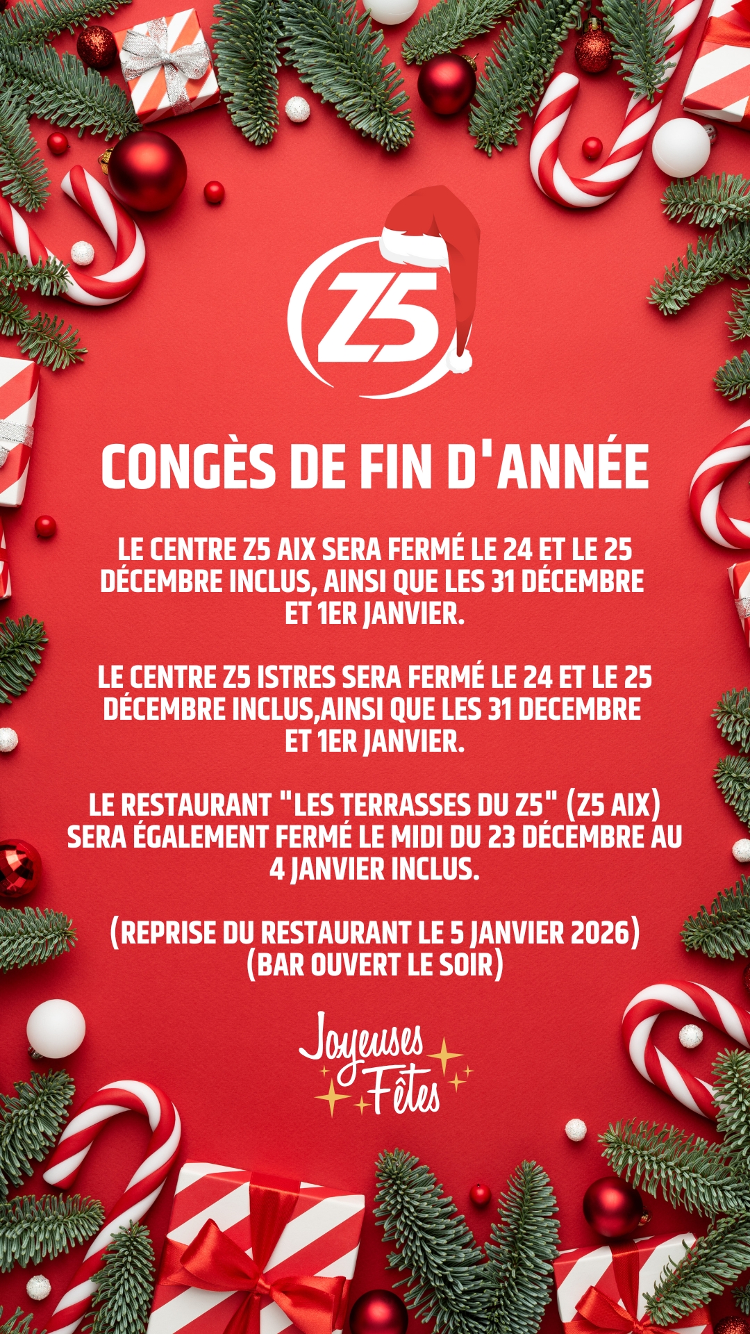 Story Instagram Noël Fête Rouge vert (1)